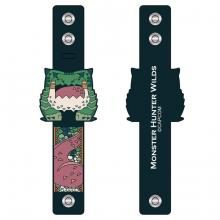 Capcom Monster Hunter Wilds Carabiner Rubber Keychain Chatakabra