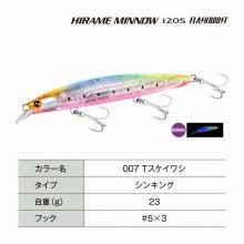 Shimano Hot Sand Flounder Minnow 120S Flash Boost 120mm 007 T Sky Eagle