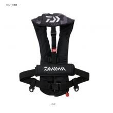 Floating Vest Daiwa DF-2021 Washable Life Jacket (Shoulder Type Automatic/Manual Inflatable) A Type Free Black Camo
