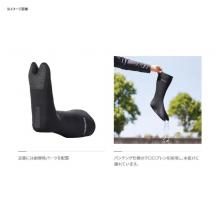 SHIMANO SC-002V SHIMANO CR socks WT medium split L black