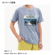 Fishing Wear Daiwa DE-6123 Graphic T-shirt Sarashi L White