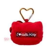 Hello Kitty Face Mascot Holder (I Love Hello Kitty) Candy Red