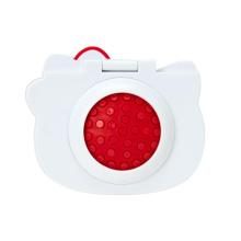Hello Kitty Compact Hair Brush with Mirror (I Love Hello Kitty) Red
