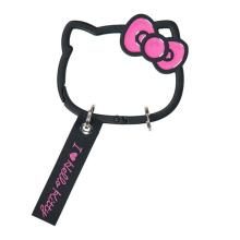 Hello Kitty Face Carabiner (I Love Hello Kitty) Black