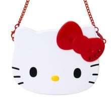 Hello Kitty Double-Sided Mirror with Chain (I Love Hello Kitty) Red