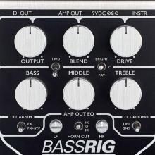 ORIGIN EFFECTS BassRIG '64 Black Panel Analog Cabinet Simulator for Bass D.I. Preamp