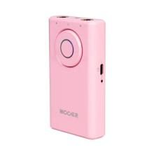 MOOER Prime P1 Pink Ultra-Compact Multi-Effects Pedal for Guitar and Bass, Drum Machine, and Looper