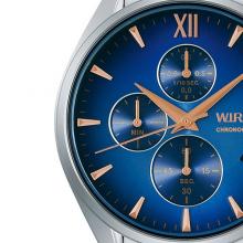 Seiko WIRED Wired TOKYO SORA 2021 Winter Limited Model AGAT744 Men's Watch Quartz Chronograph Blue