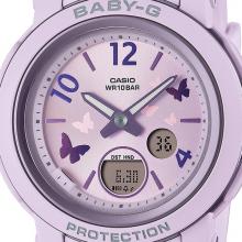 BABY-G Butterfly Dial BGA-290BD-6AJF Ladies Watch Battery-powered Analog Digital Purple Domestic Genuine Casio