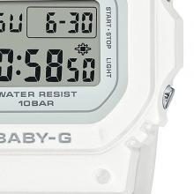 BABY-G Baby-G BGD-565 Series Small Slim Square BGD-565-7JF Ladies Watch Battery-powered Digital White Domestic Genuine Casio