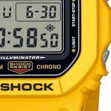 G-SHOCK  initial color model revival DW-5600REC-9JF men's watch battery-powered digital square yellow domestic genuine Casio