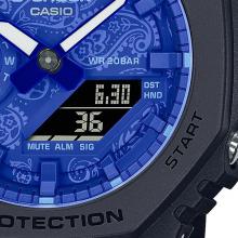 G-SHOCK BLUE PAISLEY GA-2100BP-1AJF MenBait Reels watch battery-powered analog-digital resin band Cassioke