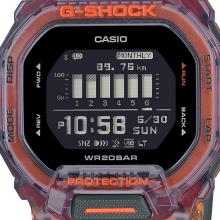 G-SHOCK G-SQUAD GBD-200SM-1A5JF 男士手表 电池供电蓝牙数字倒置液晶 国产正品卡西欧