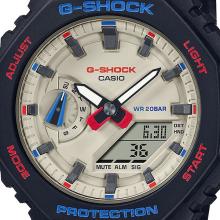 G-SHOCK  mid-size tricolor design GMA-S2100WT-1AJF Men's Women's Watch Battery-powered domestic genuine Casio