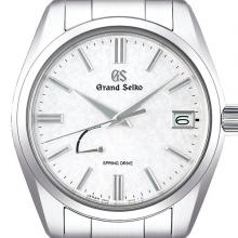 Grand Seiko 9R Spring Drive Standard Model SBGA465 Men's Watch Silver 9R65