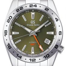 Grand Seiko 9S Mechanical GMT SBGM247 Men's Watch Self-winding Mechanical Khaki 9S66 Wilderness