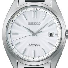SEIKO Astron Origin Series 3 Needle Model SBXY029 Men's Watch Solar Radio Titanium Silver Made in Japan